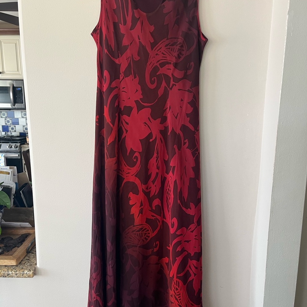 Liz Claiborne Red Maxi Dress